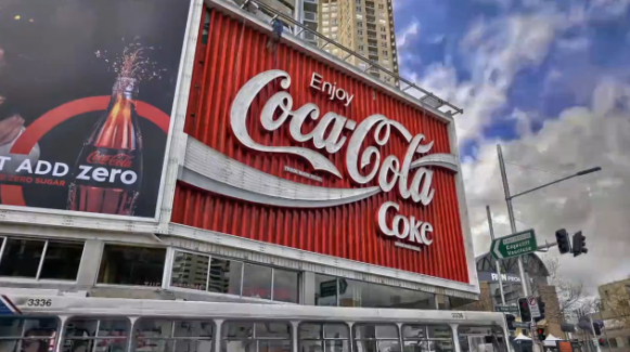 CocaColaAU's tweet photo. Sydney’s iconic Coke sign has disappeared, but not for long! Find out where it went: http://t.co/sWLWKXlepr #brb ;) http://t.co/VRXfOWMxF6