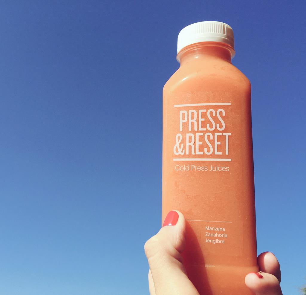 Comenzar el día con la energía de #pressandreset ! #coldpressedjuices #healthy