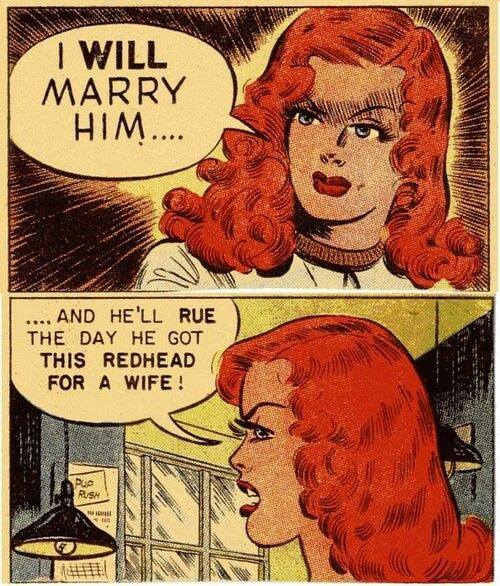 Vicious_Bitches's tweet photo. Marriage is an effective #Revenge mechanism. #ReddHeads #HerImperialViciousness http://t.co/cwKwd4lnor
