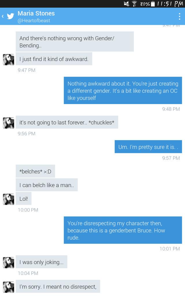 DangerInGreen's tweet photo. (Genderbending isn't a bad thing. If someone tells you otherwise, screw them. I recieved a DM from HeartOfBeast and- http://t.co/jIC0b0wIo7