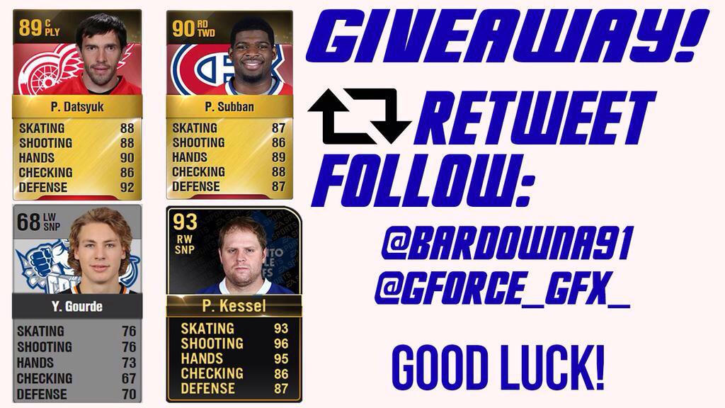 nhl giveaways