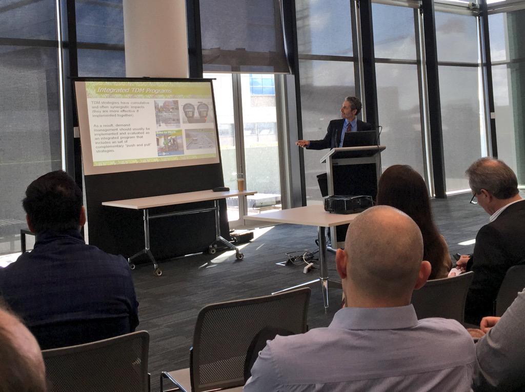 UrbanTransANZ's tweet photo. @LitmanVTPI presenting on smart growth and travel demand mgmt at WA DoT in Perth. #TDM http://t.co/rQfCSMXqjd