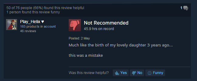 JustSteamReview tweet picture