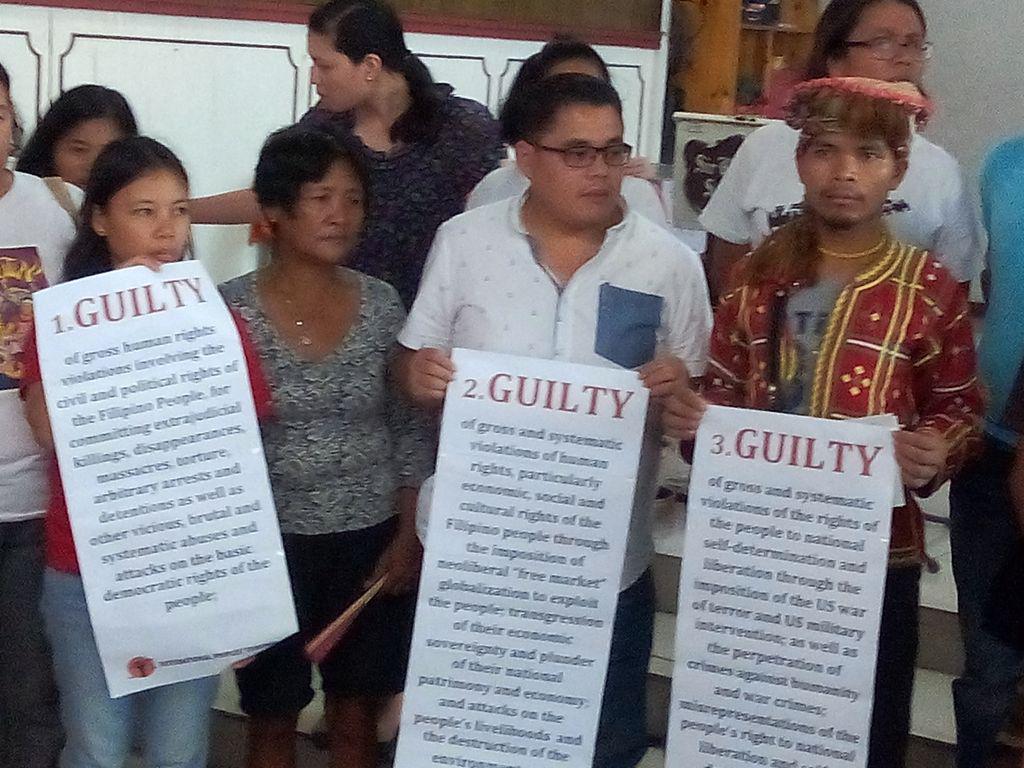 ipt_ph's tweet image. Symbolic citizen's arrest. Verdict: Guilty!