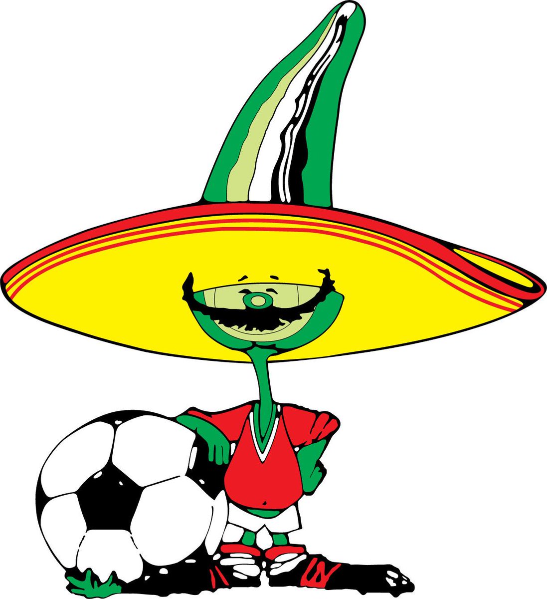 The official mascot of the 1986 World Cup in Mexico was Pique, a