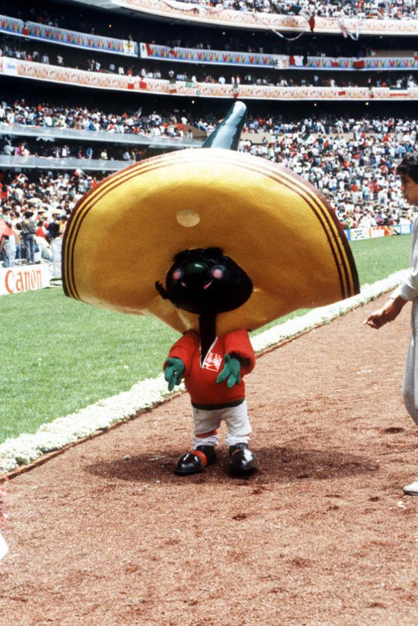 The official mascot of the 1986 World Cup in Mexico was Pique, a