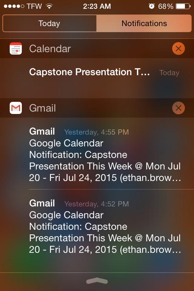 E_Brown49's tweet photo. In case I fall asleep in class this week, here's my excusal... #capstone #help #ineedmoretime #lmc3214s http://t.co/90k9VWYVQR