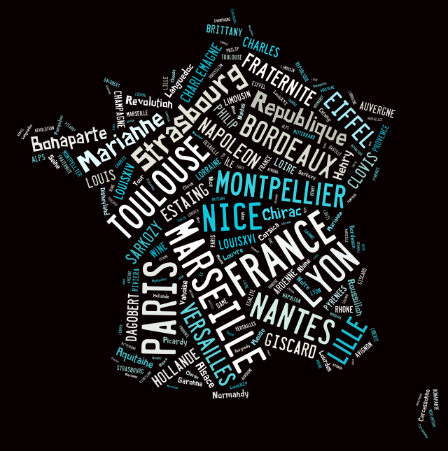 WordsNClouds's tweet photo. WordCloud Country Series part 2 – France http://t.co/X0LMaQMoTv
#France #wordcloud http://t.co/CPVH5Jb9BL