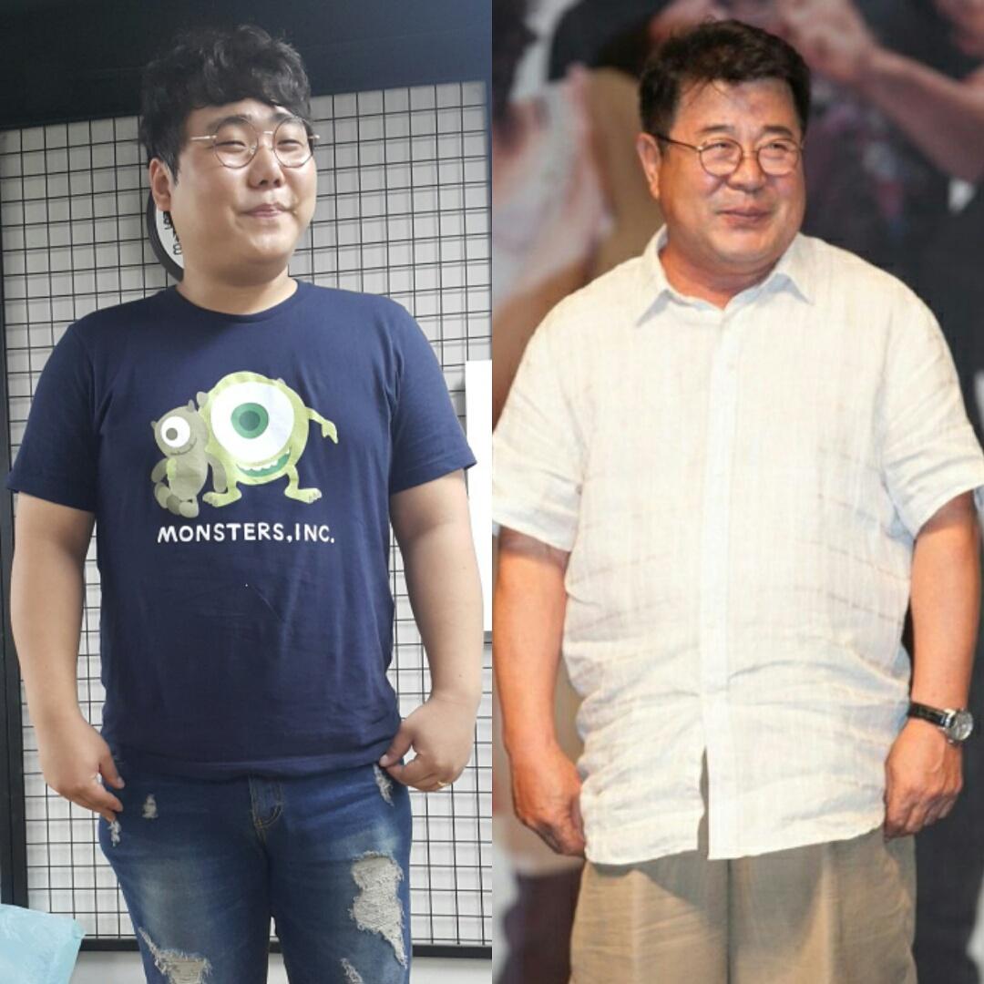 필근이는
연예인처럼 머리를 잘라달라하였고
실제로 연예인다워졌다.