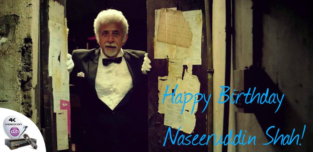 Happy Birthday Naseeruddin Shah!
Join us in wishing the veteran actor a wonderful year ahead. 