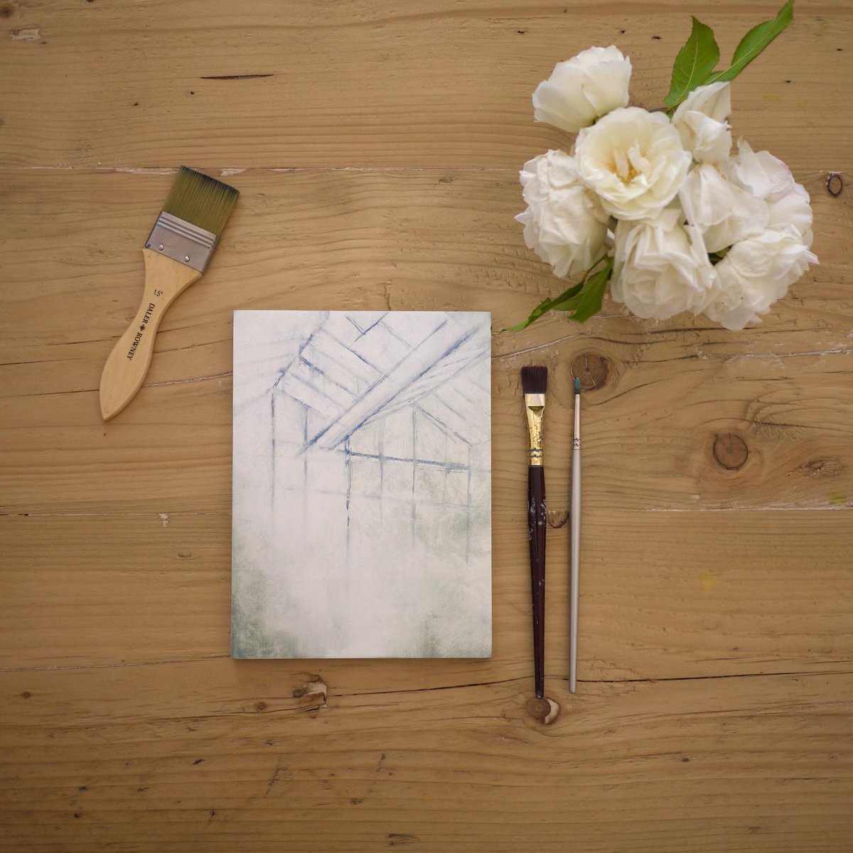 HelenCarter_art's tweet image. Painting in progress... instagram.com/helencarterart/ #art #painting #BigArtBoost #Bristol #creative