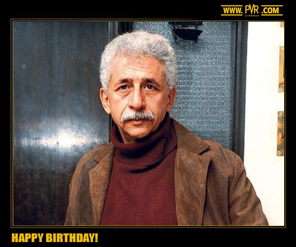  wishes the veteran actor Naseeruddin Shah a Happy Birthday! 