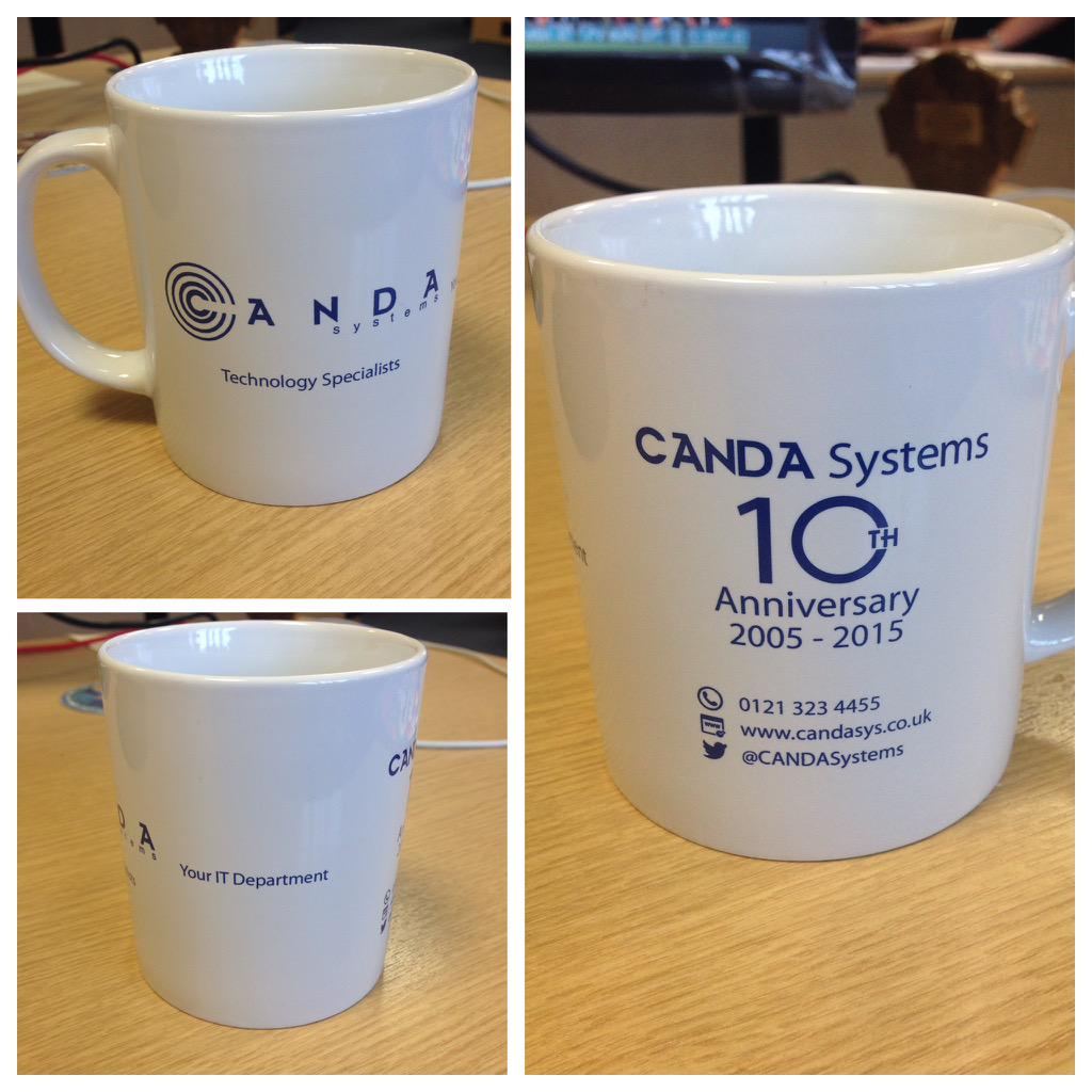 CANDASystems's tweet photo. CANDA Systems are celebrating 10 years in business! Thank you to all of our loyal customers for all your support! http://t.co/ijnkZpC6d5
