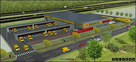 Eerste paal geslagen voor nieuw Service Center van <a href="/DHLPaket/">DHL Paket</a> in #Utrecht transport-online.nl/site/61700/eer…