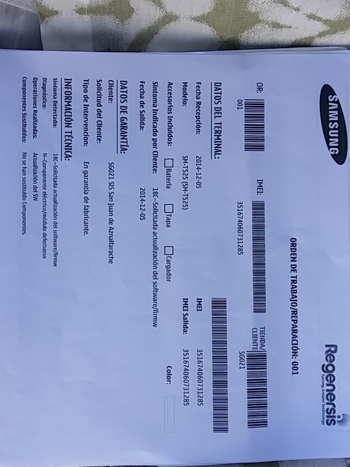 Rocioolid's tweet photo. @SamsungResponde Buenos días, esto les sirve? No encuentro esa identificación. http://t.co/SPuEwXd2Dd