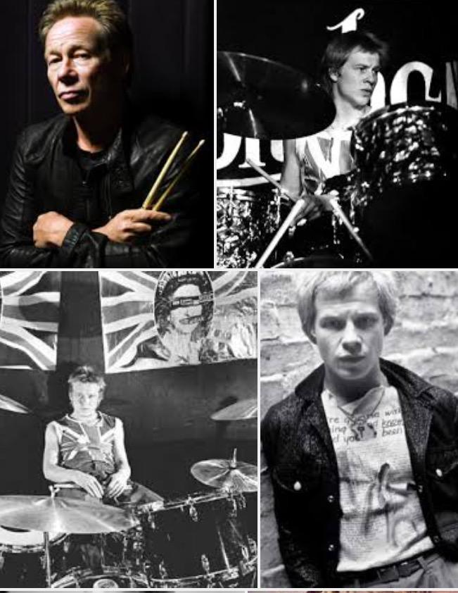 Happy 59th birthday to the most solid drummer in rock - Paul Cook of The Sex Pistols. 
Bloody ell - 59!!
God I\m old! 