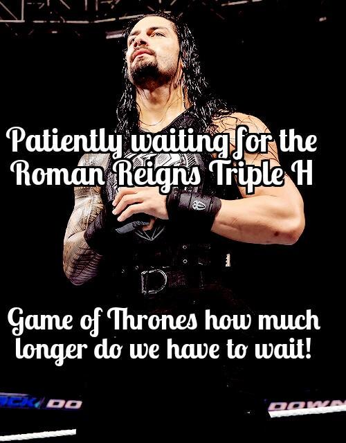Embailey25480's tweet photo. @TripleH @WWERomanReigns @WWE  @BarbaraStuij  still waiting http://t.co/lRbdQqH2qt