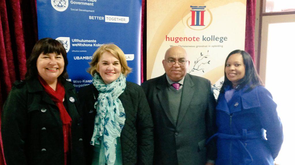 Proud to be at the launch of the CYC Learnership programme of The Western Cape Department of Social Development