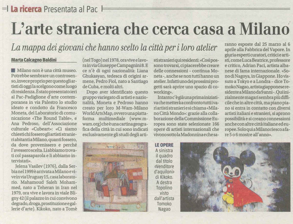 youtube.com/watch?v=i85AaK…
La Mostra e la premiazione del Contest internazionale MILANO CITTA' MONDO Fabbrica del Vapore