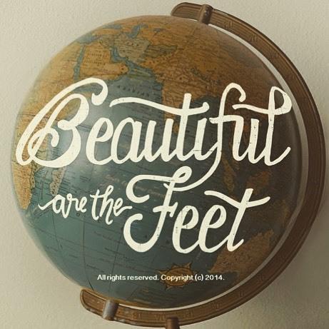 Check out our friends @_beautifularethefeet. They are connecting us to missionaries all ar… ift.tt/1Gvhndy