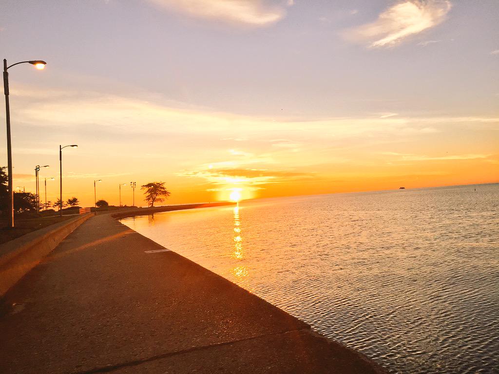MsVandeborne's tweet photo. Nothing like starting the day with a sunrise run on a beach! #fitnessmotivation #LIO15 http://t.co/TVJotGHrRR