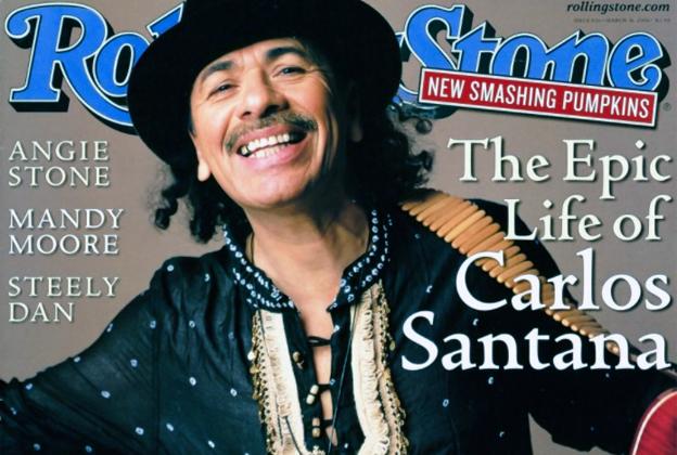 OYE COMO VA.  Happy birthday to the legendary Carlos Santana.  He\s still got it! 