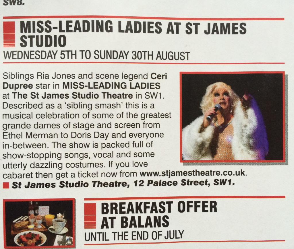 MsLeadingLadies's tweet photo. Spotted in the news item of #Boyz our ever glamorous Ceri Dupree as the iconic #MarleneDietrich #MsLeading http://t.co/HkL5A433nI