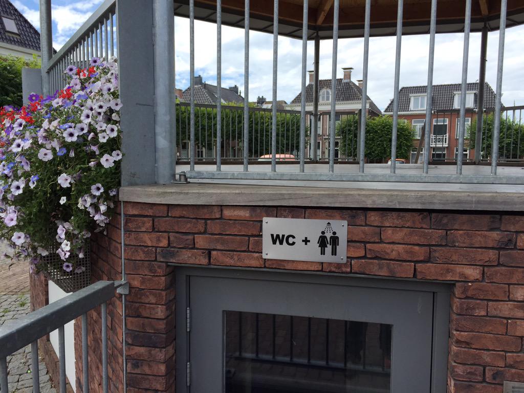 Naast aanzicht en mooie bloemen houdt de Rode Loper zich ook bezig met vindbaarheid. Zie hier de Muziekkoepel #grou