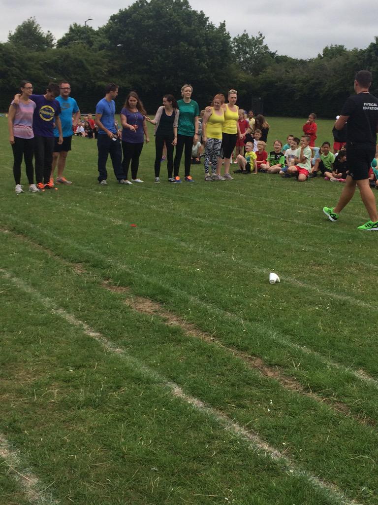amythomas83's tweet photo. @Mr_RickmanPE teachers 3 legged race #cheaters http://t.co/yECWKm53oD
