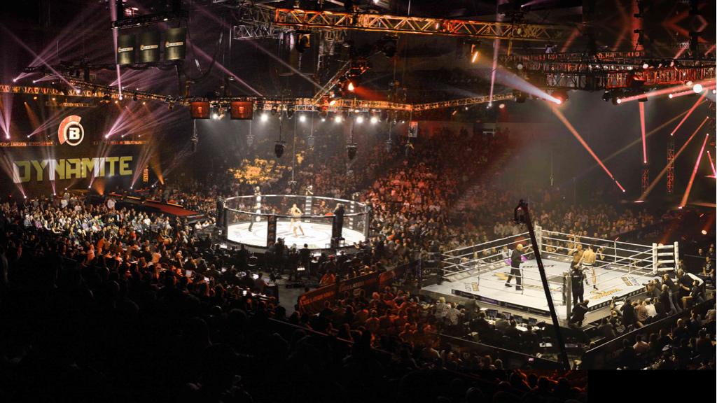 Download Bellator DYNAMITE Cage/Ring Arena Mockup | Sherdog Forums ...