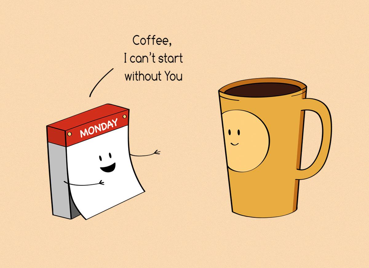 AhJavaCoffee's tweet image. No Coffee? No Monday! #MondayMotivation #Coffee