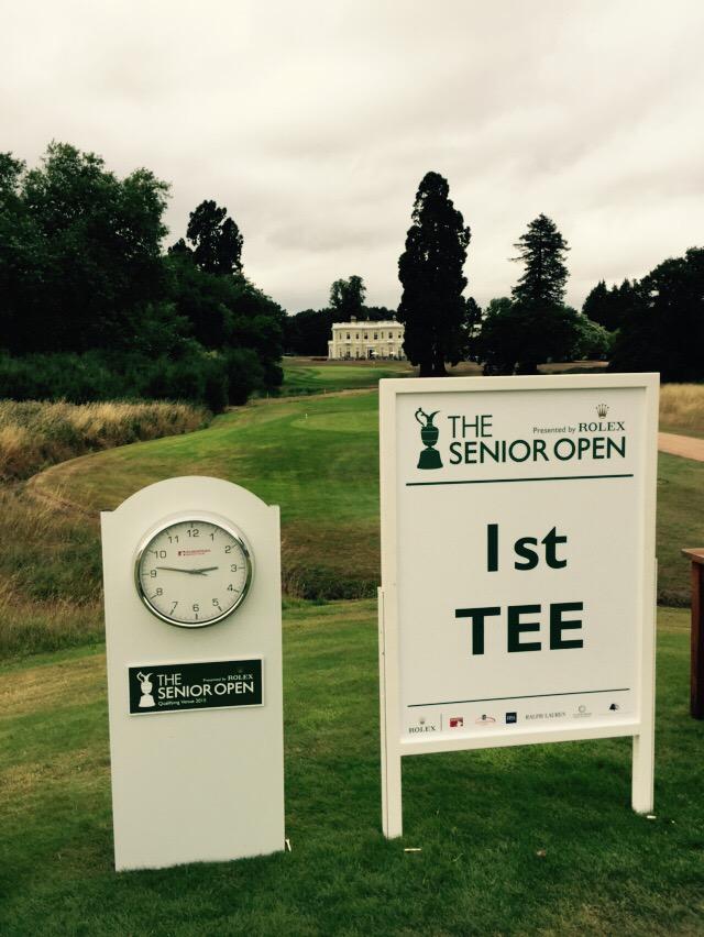 MikeEvansGolf's tweet photo. Things are hotting up @BurhillGolfClub with the @EuroSeniorTour qualifying for the Seniors Open. Top 8 get through... http://t.co/GjdprAn12t