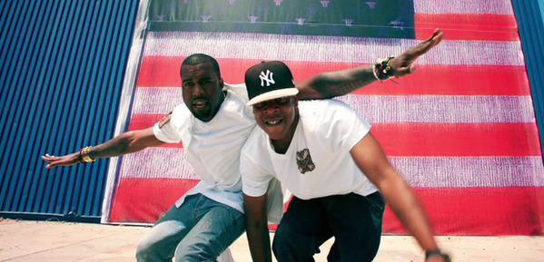 DailyRapPics's tweet photo. 4 years ago today, Jay Z &amp; Kanye West released Otis. http://t.co/LJScSF9PG5