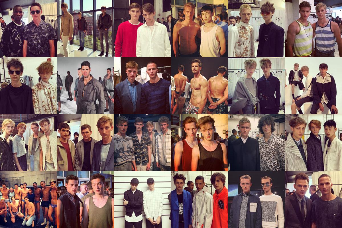 models's tweet photo. About last week: A roundup of our favorite behind-the-scenes #NYFWM moments - http://t.co/YXO7ptMgDn http://t.co/kH0gBpwFnu