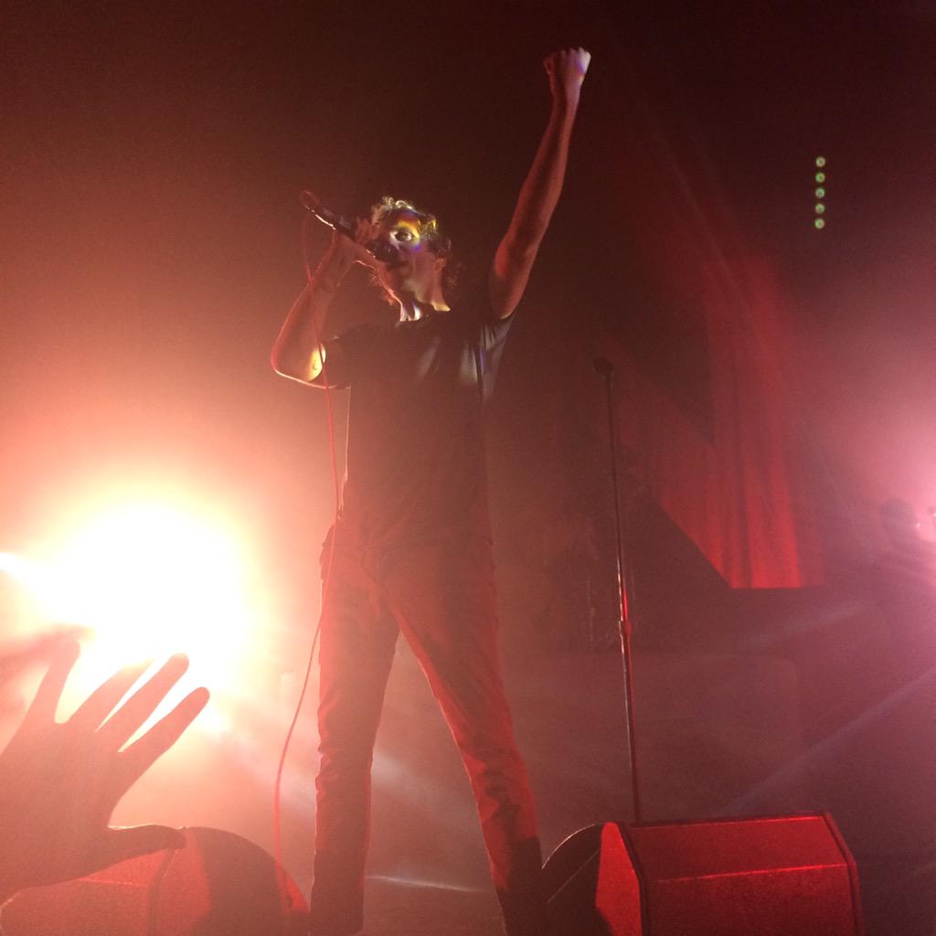 Favorite picture from last night @awolnation #AWOL2015 #AWOLNATION #RUNtour