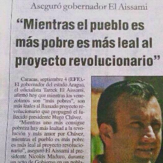venezolanoenpie's tweet photo. El problema es que a Maduro y gobierno se les olvido que es trabajar para comer, que es venir de abajo y levantarse http://t.co/ffXhYuSpfg