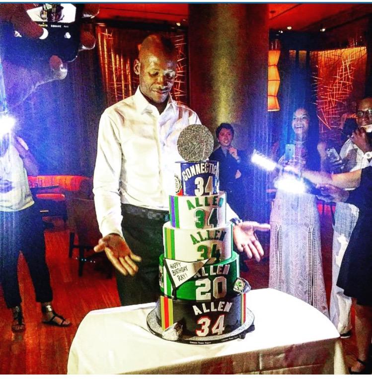 Happy birthday to the legend, Ray Allen. Thanks for the service. 