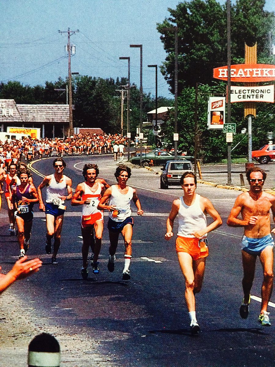 dbinsaintpaul's tweet image. The @RaspberryRun was Sunday. Here’s a ’79 photo of me in 6th. I finished behind Slack, Plasencia &amp;amp; Beardsley.