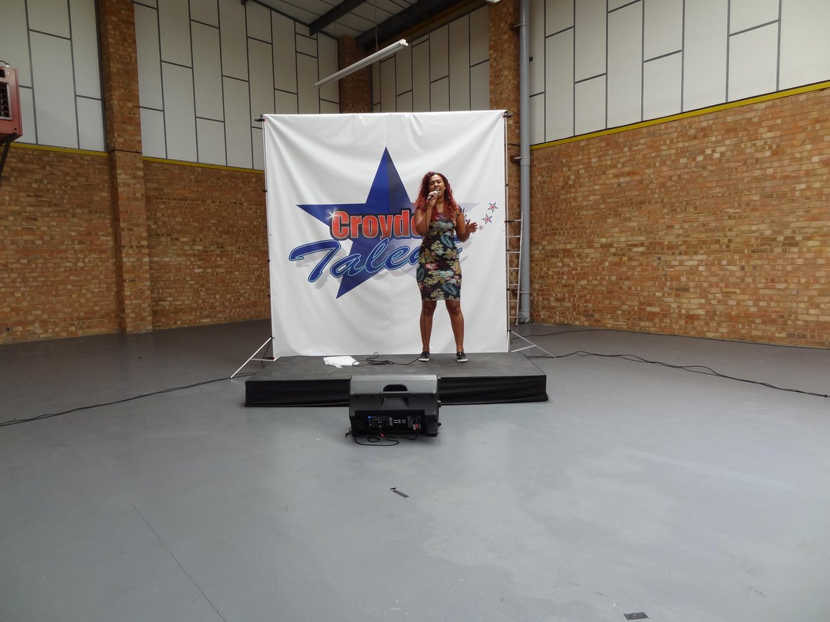 CroydonTalent's tweet photo. CWT. good vibe on Saturday, very enjoyable. great talent out there. Our first contestant...Kimberley, she can 'sang' http://t.co/0VjQMzF8cc