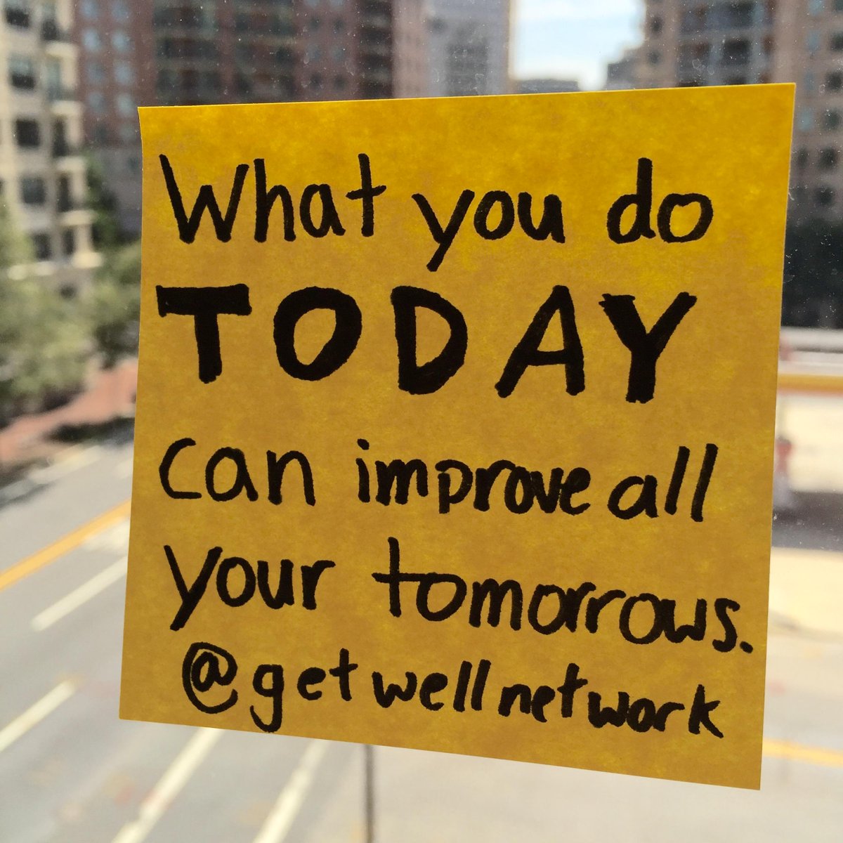 GetWellNetwork's tweet photo. What you do TODAY can improve all your tomorrows! #MondayMotivation #LiveYourBestLife http://t.co/8p7CDynvC8