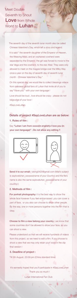 luking0420's tweet photo. Love should be loud so we wanna invite all lufans #SayLoveLuhan http://t.co/if4MKDqn3I http://t.co/ddQndbhJ4O #Luhan♥ http://t.co/uyMuLpqBnM