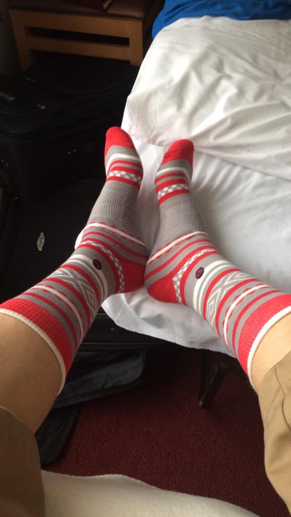 josephbarhigh's tweet photo. Sock game on fleek at #ICCCTSO15 http://t.co/bkgaA5DjgU