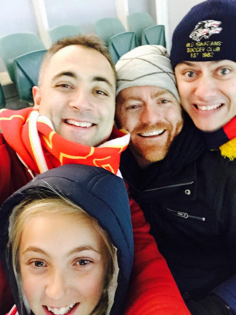 MRadAdelaide's tweet photo. #MyFirstLFCGame http://t.co/pZDuqG5oPY