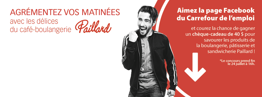 carrefourUL's tweet photo. Allez « aimer » notre page Facebook et courez la chance de gagner un chèque-cadeau d'une valeur de 40$ au @paillard ! http://t.co/5Ek08FXp0t