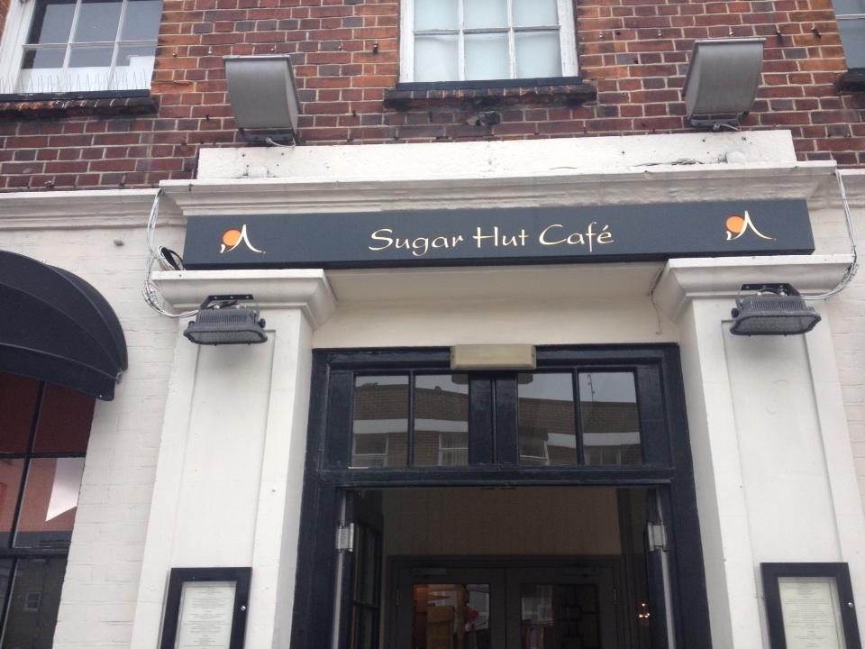 Having lunch at the famous sugar hut #only way is Essex. #Towie, Star spotting😀
