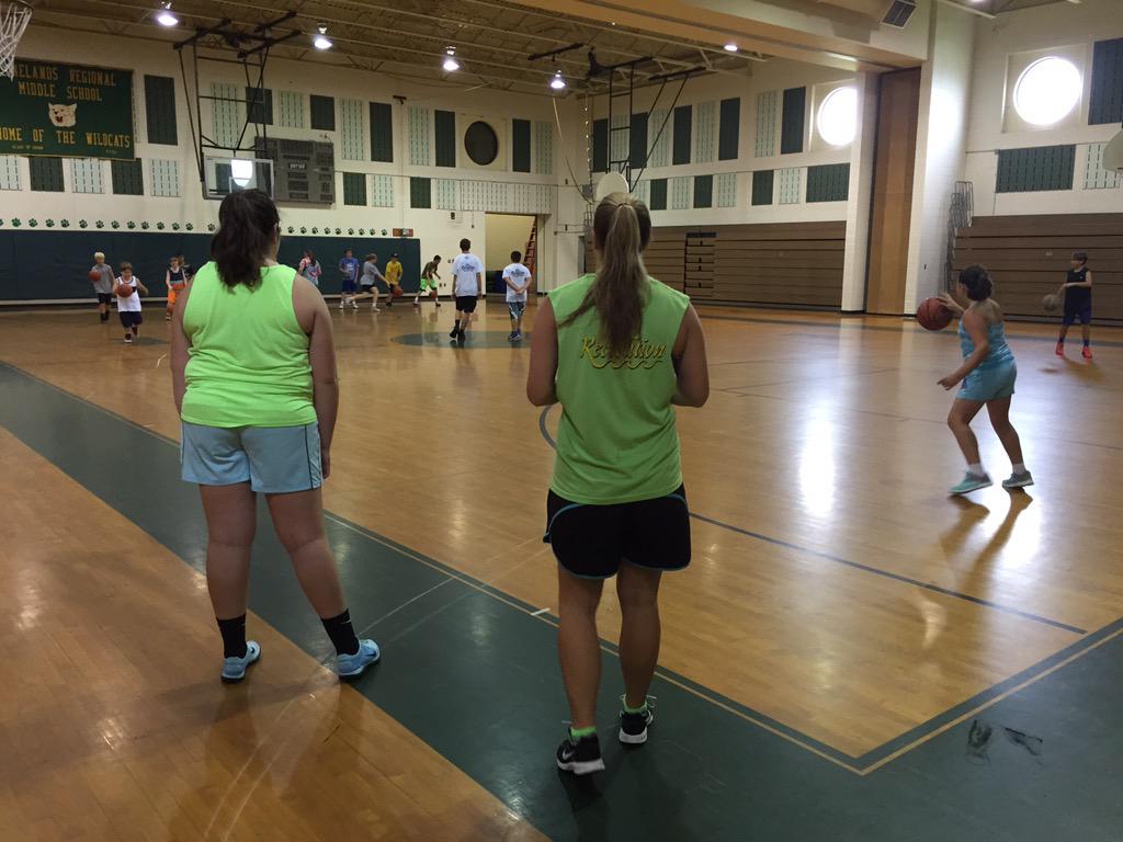 KimLynnClark's tweet photo. Wildcats running a SBYS basketball camp. @pinelandsjhs #prjhs @thomaspdenning1 http://t.co/0fEkOZVQK3