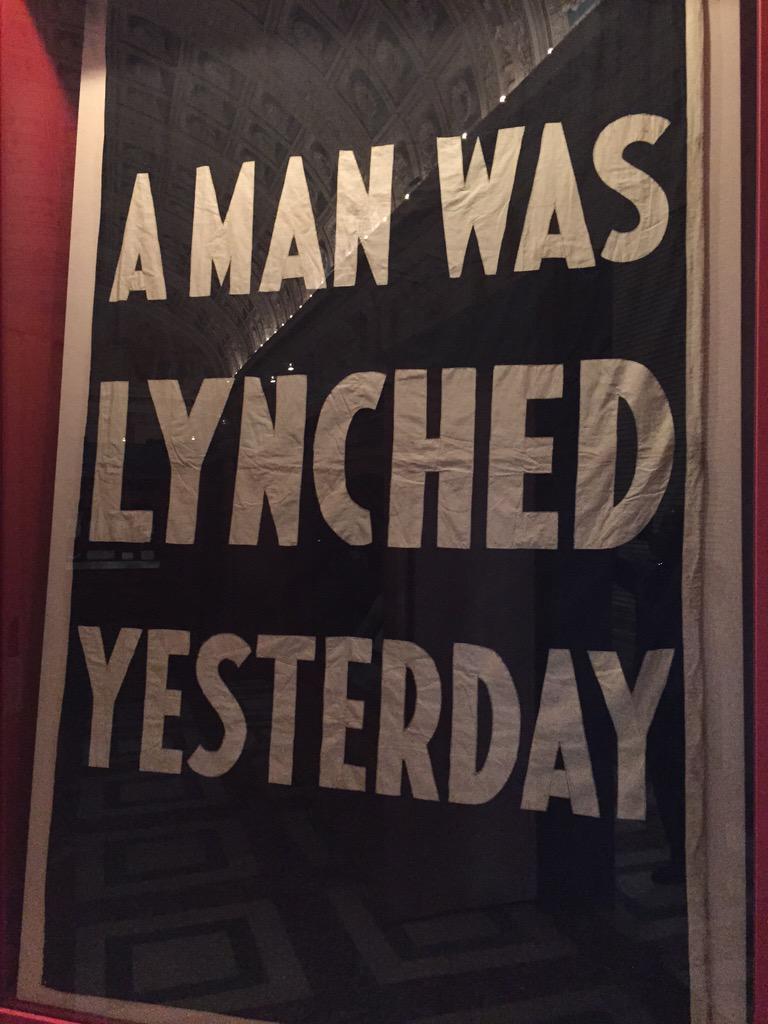 AndrePhillips88's tweet photo. #cuiedddc This flag would be flown outside the NAACP office each time a black man was lynched #historical http://t.co/AEfQ3ISC4J