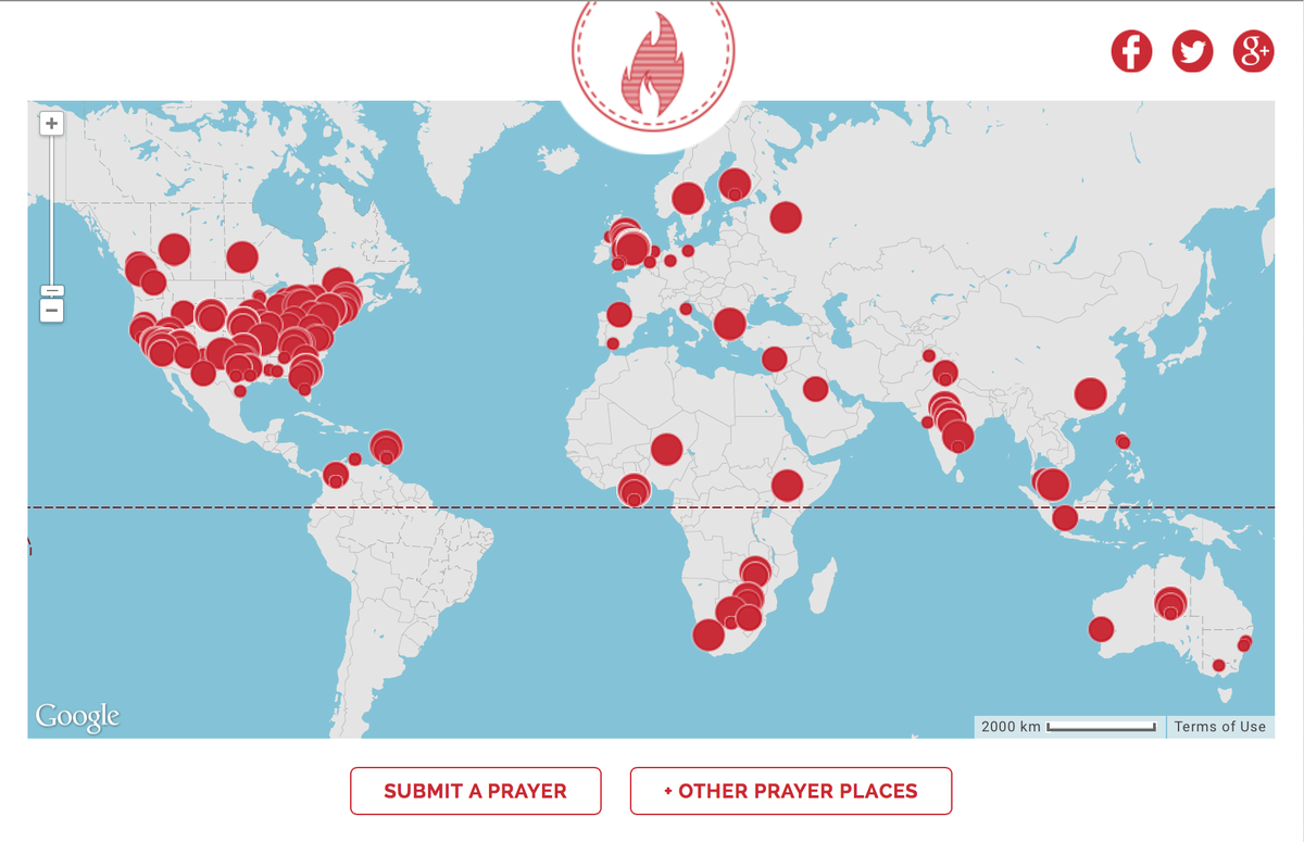 247prayer's tweet photo. AWESOME seeing prayers on our interactive prayer wall from all over the world #postaprayer
http://t.co/cqQ3t0nXJe http://t.co/rFqgpy4I1y