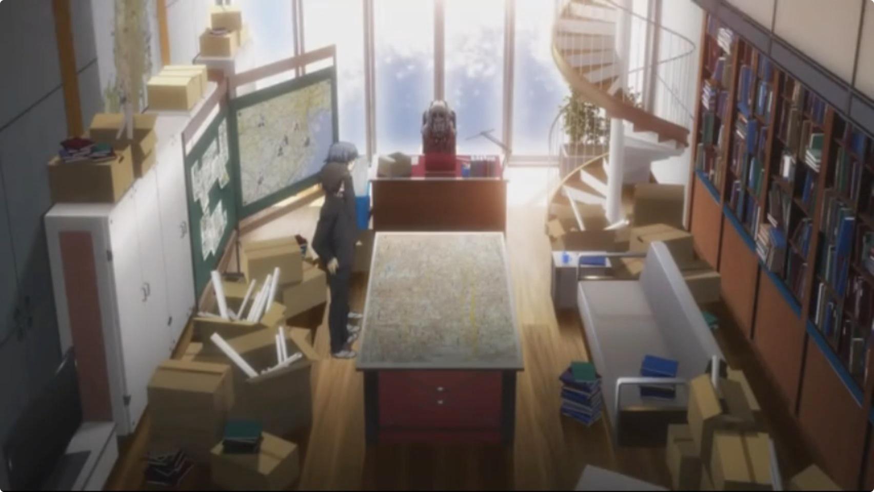 音ノ木坂建築研究会 Tvアニメ Charlotte に登場する生徒会室のデザインに惹かれて室内をモデリングしてみました 資料が少ないのとまだテクスチャ等は貼ってないので簡素ですが d Http T Co Frygbaxd8q Twitter