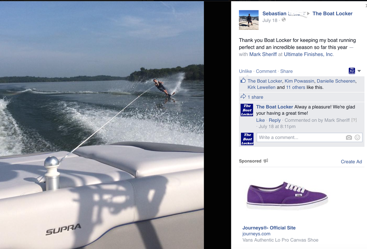 BoatLockerTN's tweet photo. What can we say? Our customers LOVE US and thats what separates us from any other Nashville dealers! #TheBoatLocker http://t.co/VBA15cBUVC